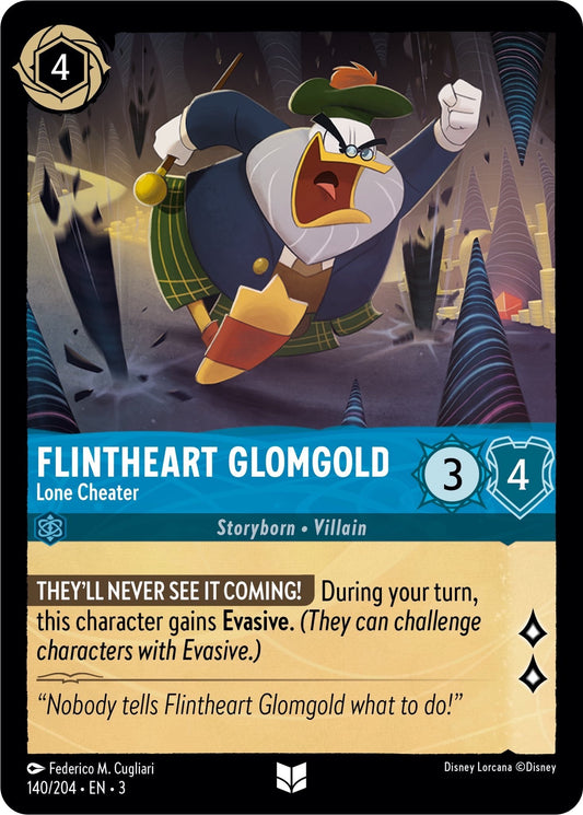 Disney Lorcana: Flintheart Glomgold - Lone Cheater card image