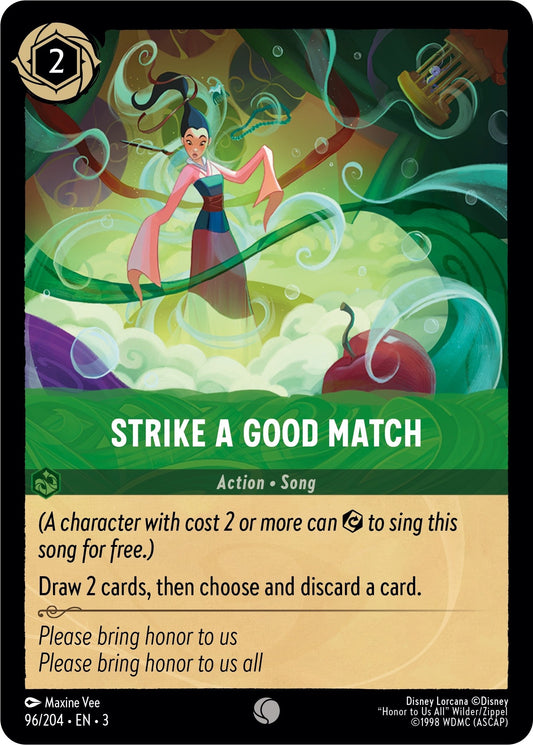 Disney Lorcana: Strike a Good Match card image