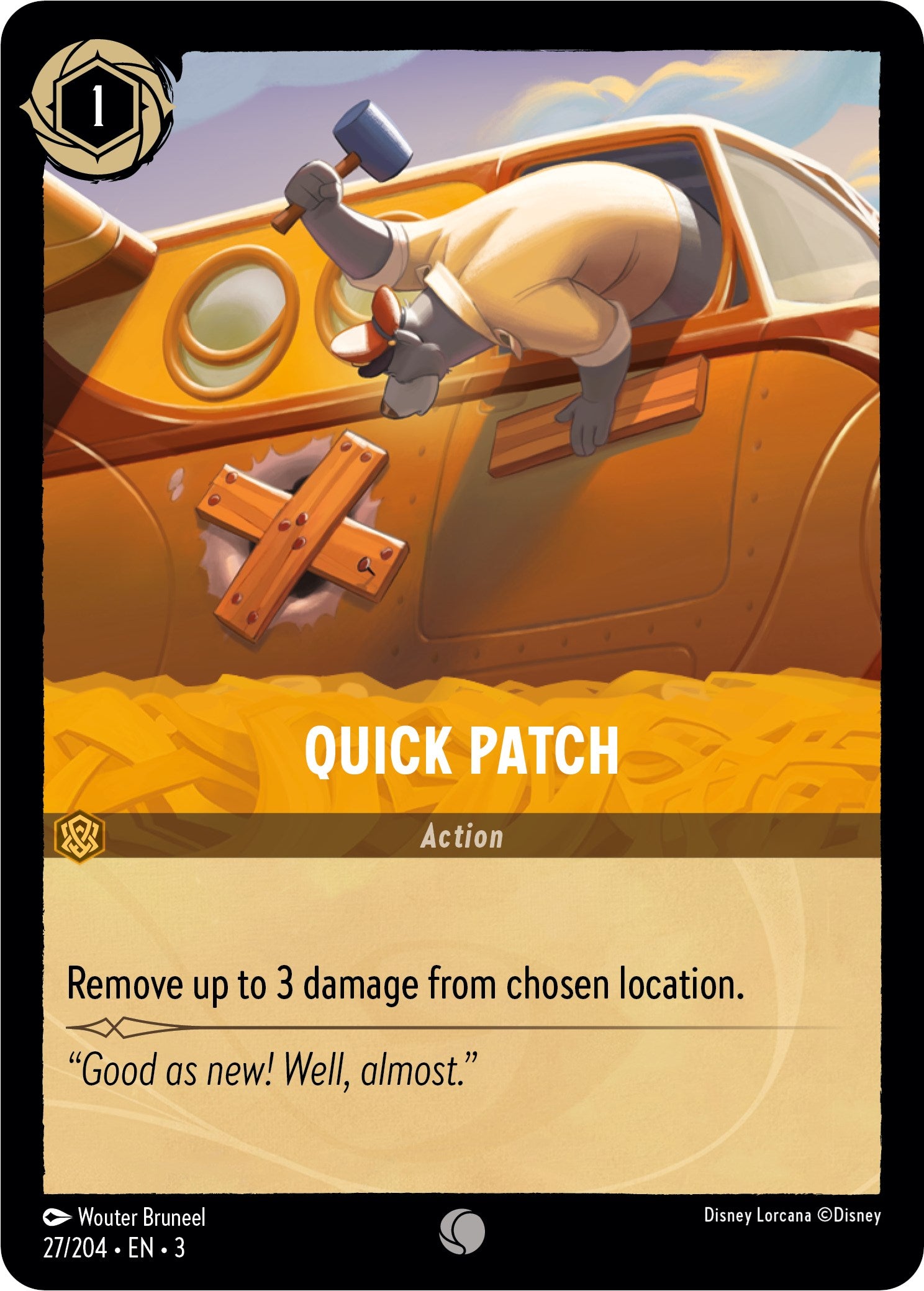 Disney Lorcana: Quick Patch card image