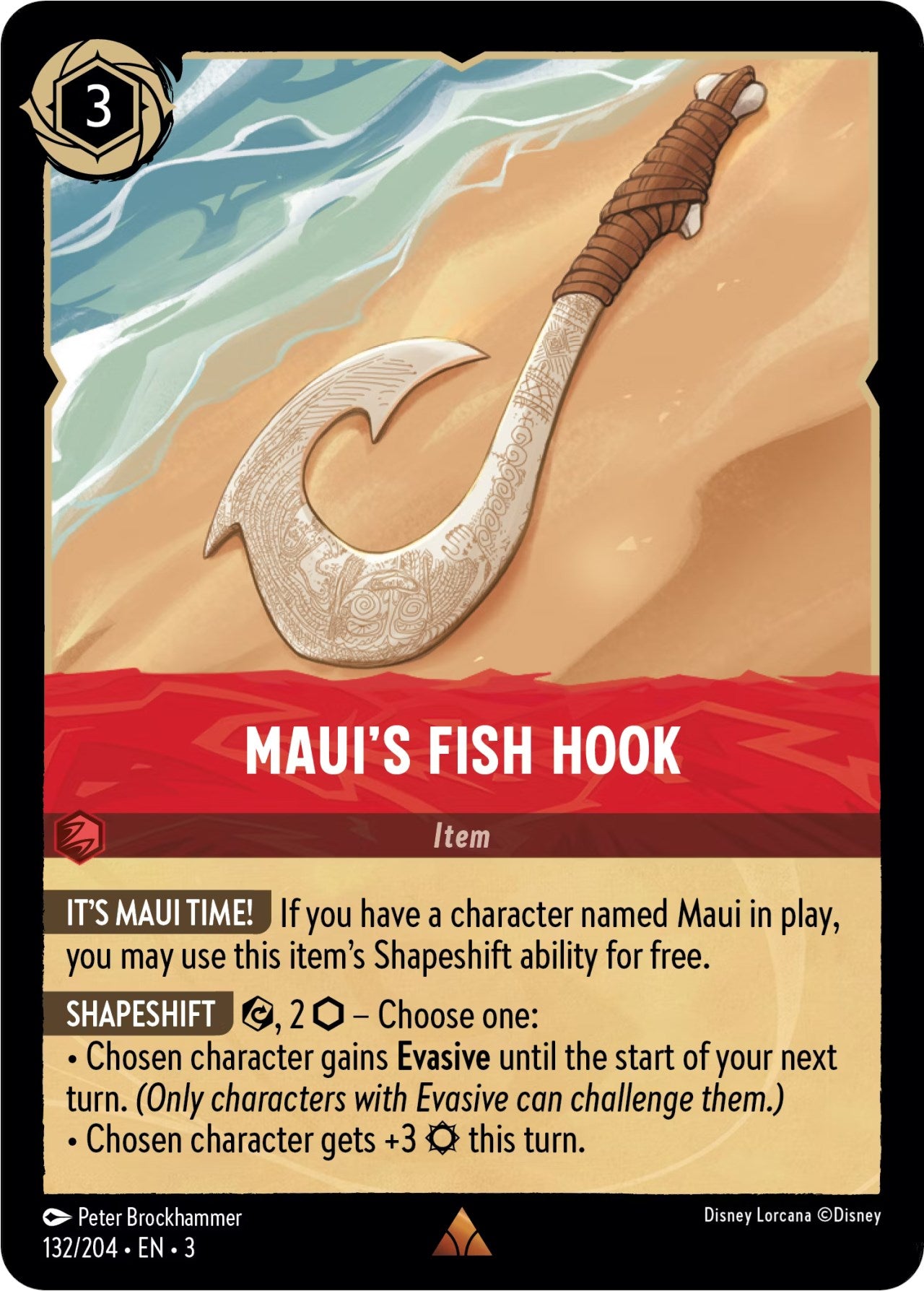 Disney Lorcana: Maui's Fish Hook card image