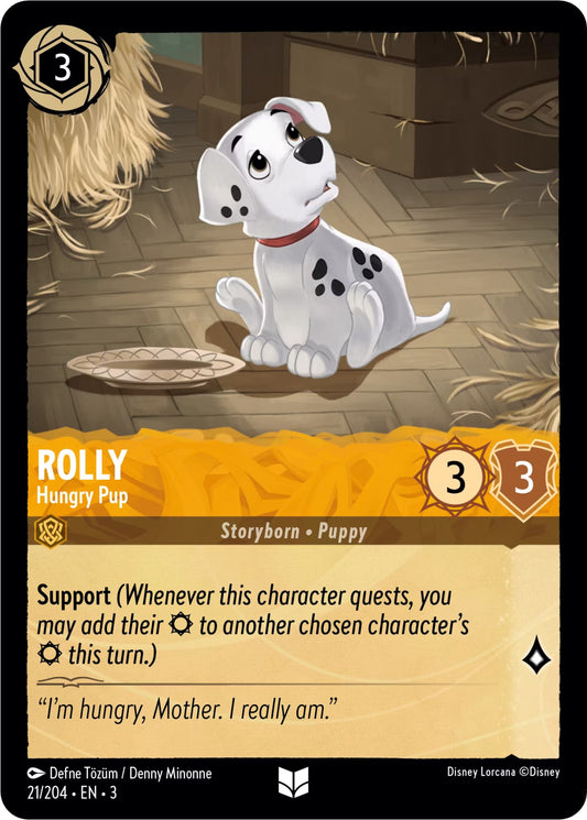 Disney Lorcana: Rolly - Hungry Pup card image