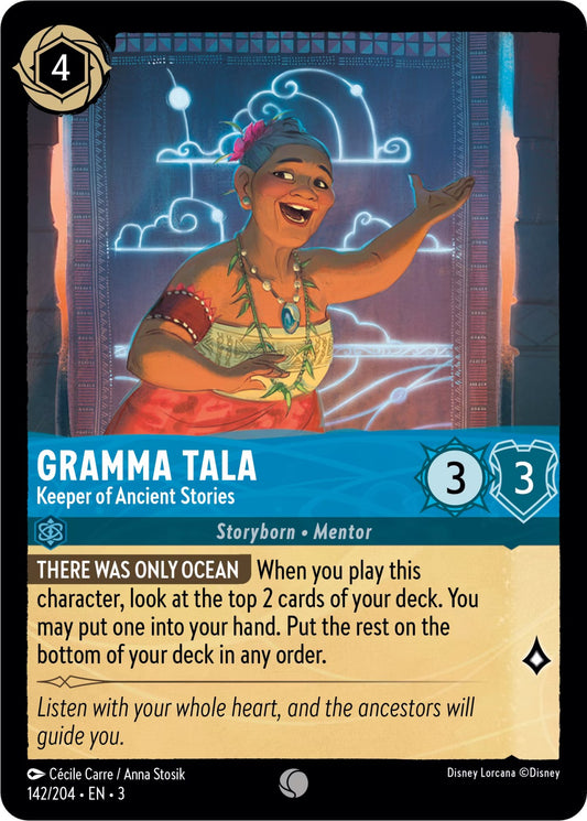 Disney Lorcana: Gramma Tala - Keeper of Ancient Stories card image