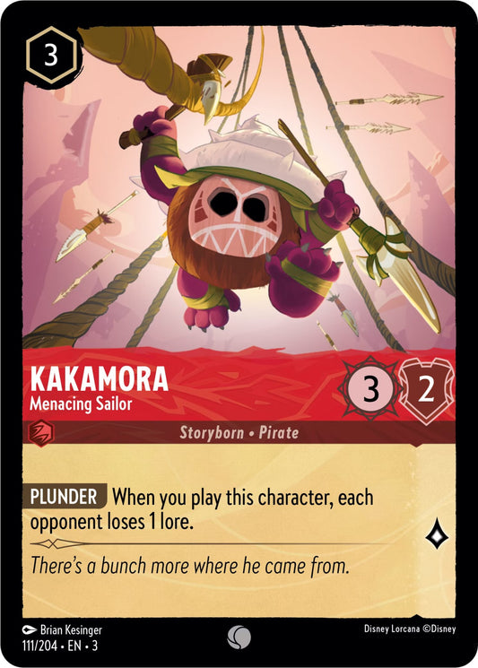 Disney Lorcana: Kakamora - Menacing Sailor card image