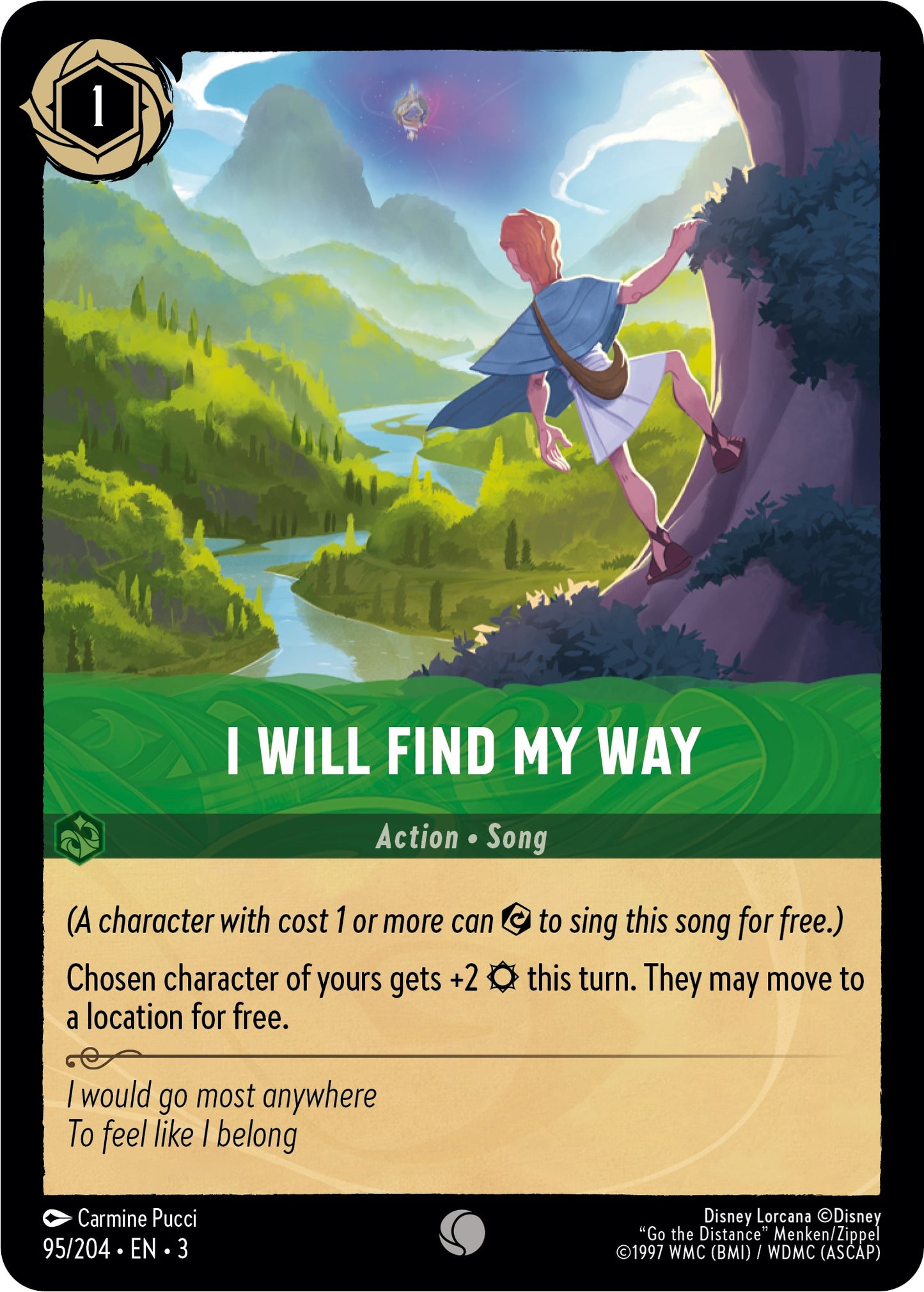 Disney Lorcana: I Will Find My Way card image