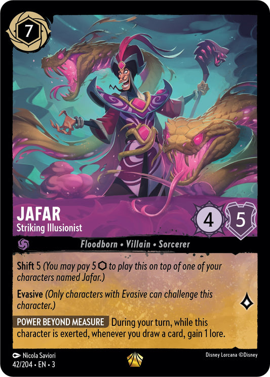 Disney Lorcana: Jafar - Striking Illusionist card image