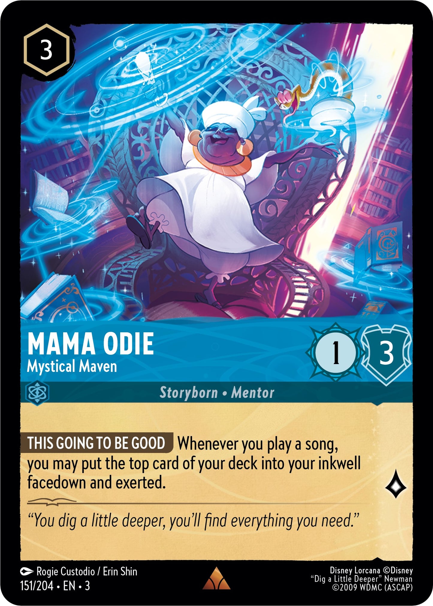 Disney Lorcana: Mama Odie - Mystical Maven card image