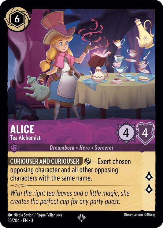 Disney Lorcana: Alice - Tea Alchemist card image