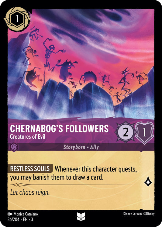 Disney Lorcana: Chernabog's Followers - Creatures of Evil card image