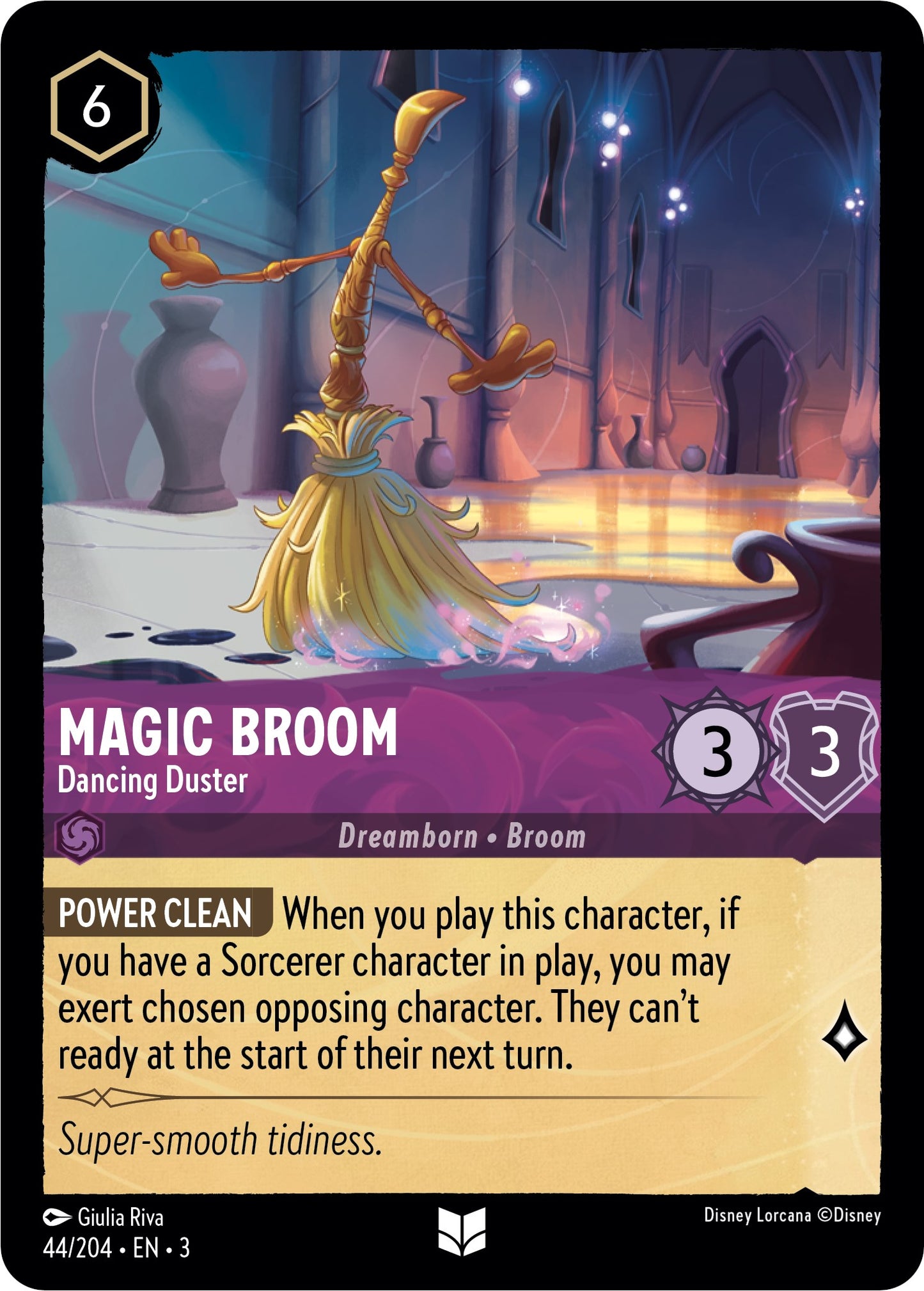 Disney Lorcana: Magic Broom - Dancing Duster card image