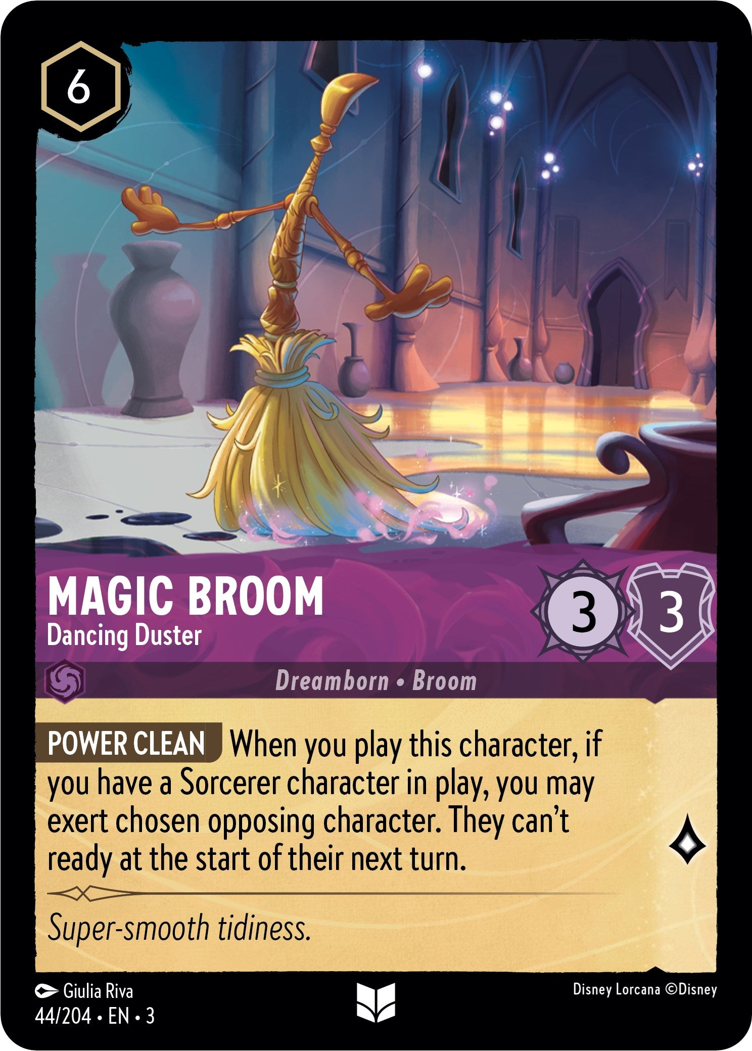 Disney Lorcana: Magic Broom - Dancing Duster card image