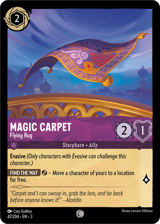 Disney Lorcana: Magic Carpet - Flying Rug card image