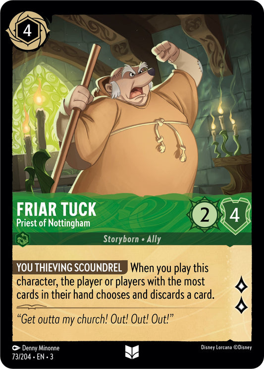 Disney Lorcana: Friar Tuck - Priest of Nottingham card image