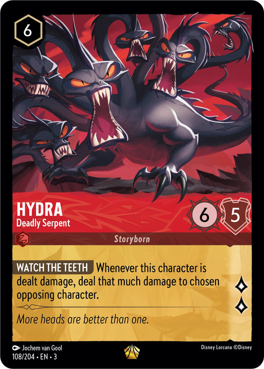 Disney Lorcana: Hydra - Deadly Serpent card image