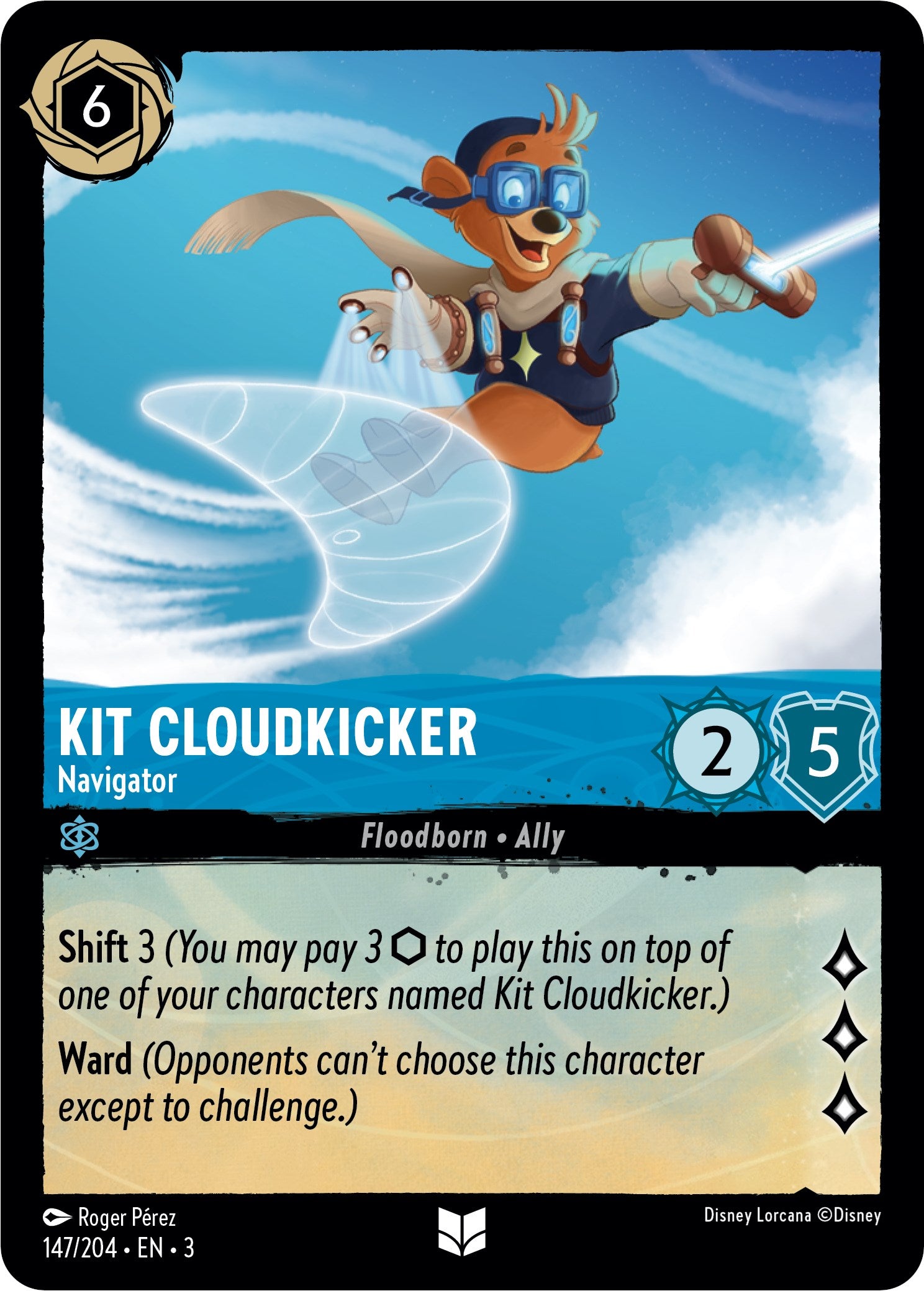 Disney Lorcana: Kit Cloudkicker - Navigator card image