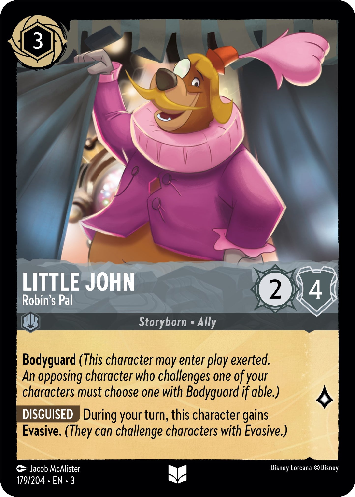 Disney Lorcana: Little John - Robin's Pal card image