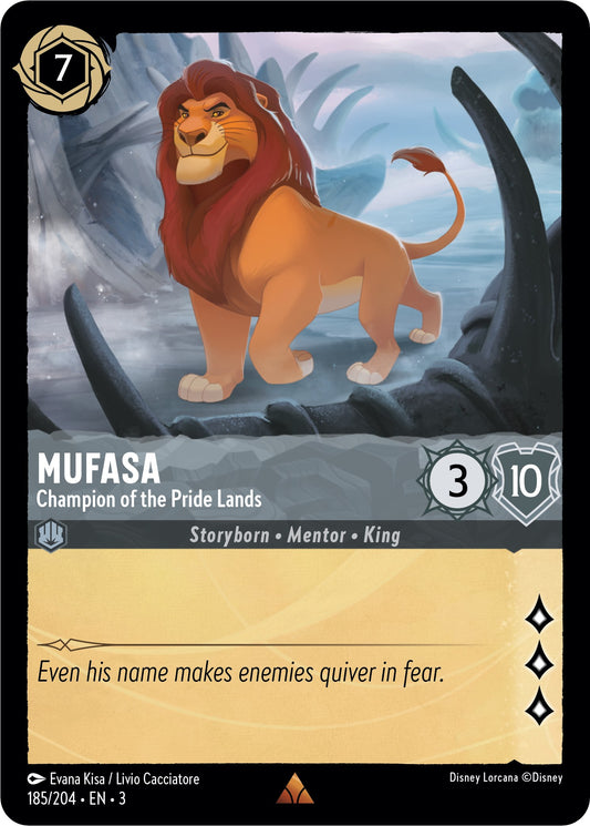 Disney Lorcana: Mufasa - Champion of the Pride Lands card image