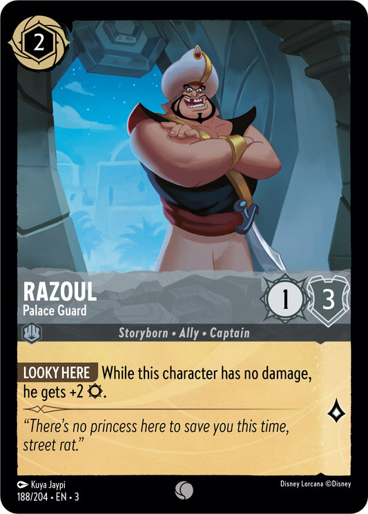 Disney Lorcana: Razoul - Palace Guard card image