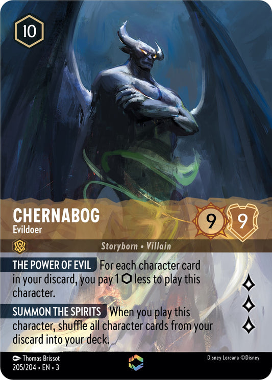 Disney Lorcana: Chernabog - Evildoer (Enchanted) card image