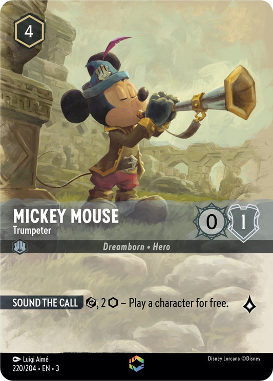 Disney Lorcana: Mickey Mouse - Trumpeter (Enchanted) card image