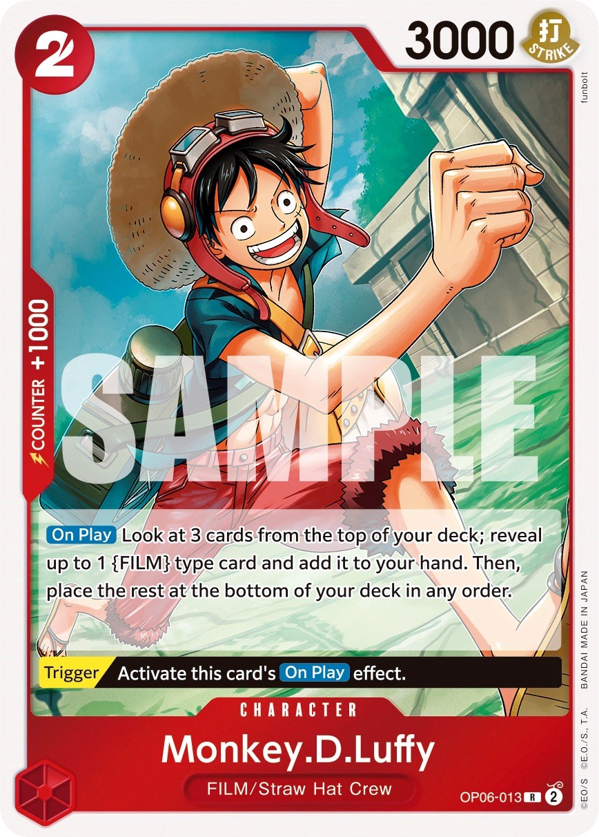 One Piece Card Game: Monkey.D.Luffy card image