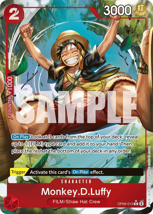 One Piece Card Game: Monkey.D.Luffy (Alternate Art) card image