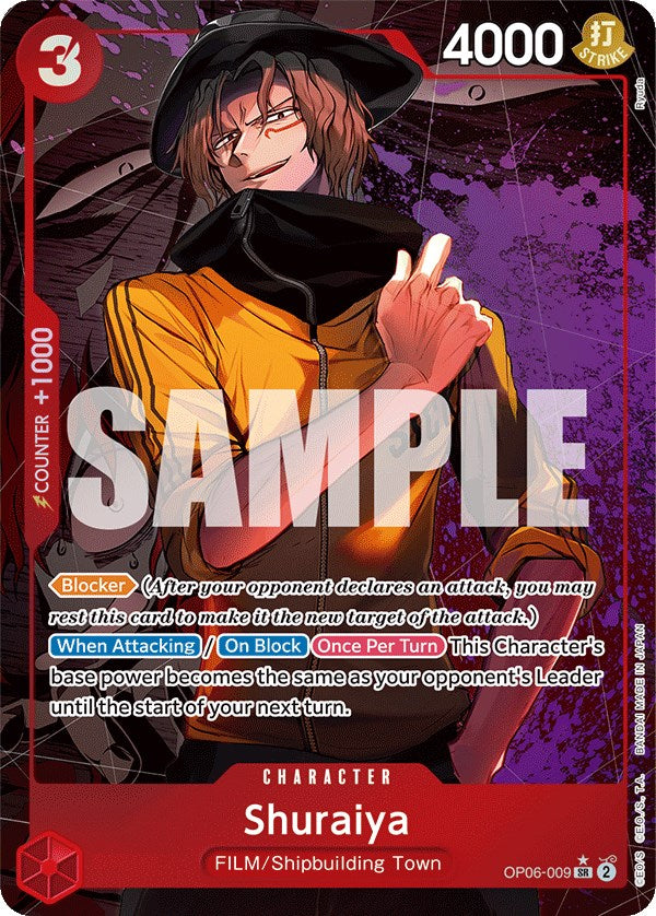 One Piece Card Game: Shuraiya (Alternate Art) card image