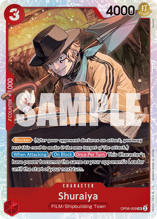 One Piece Card Game: Shuraiya card image