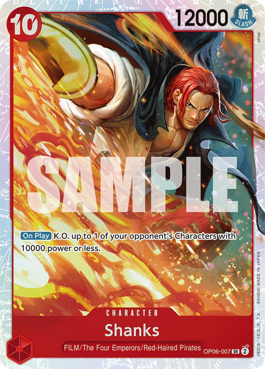 One Piece Card Game: Shanks card image