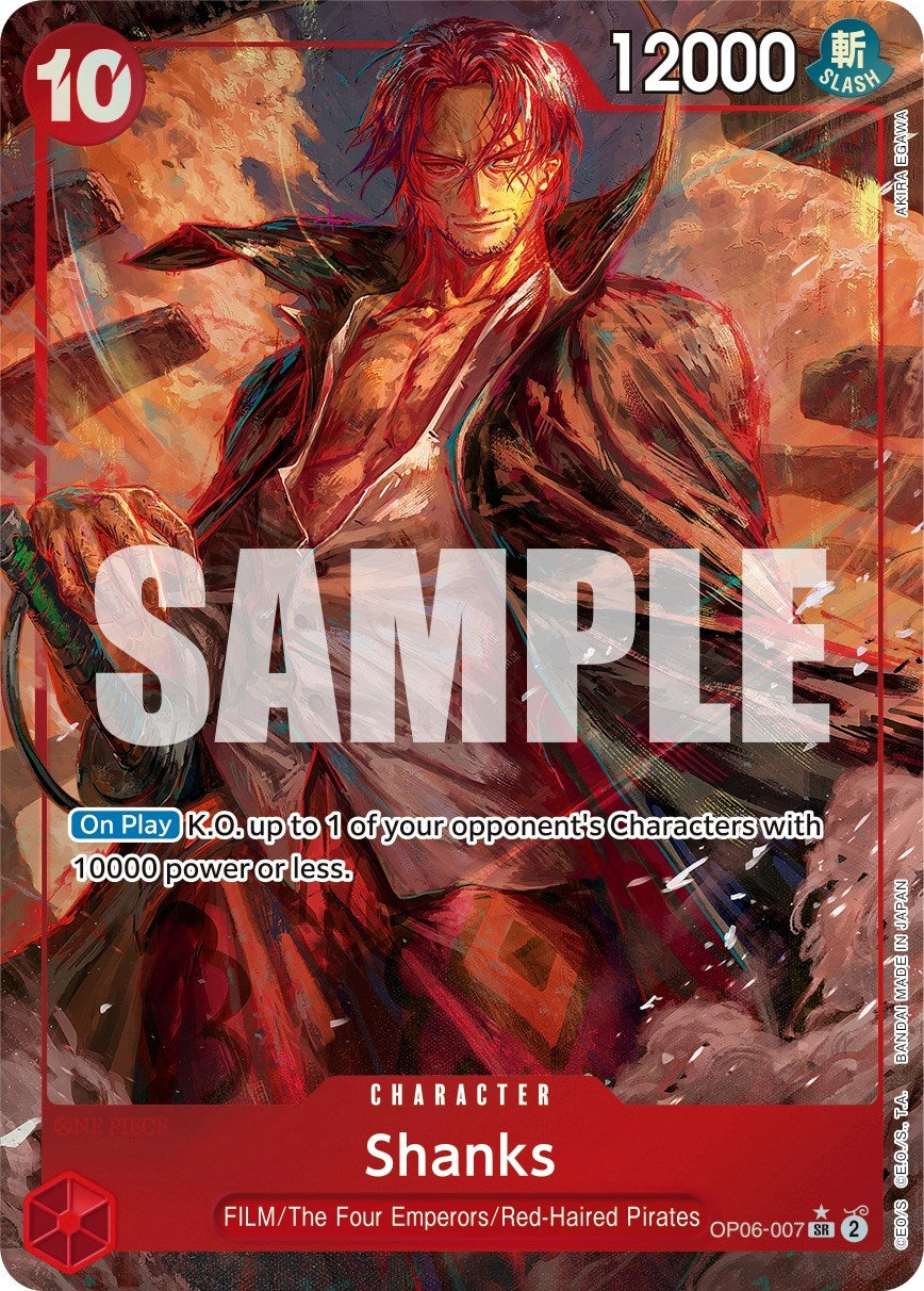 One Piece Card Game: Shanks (Alternate Art) card image