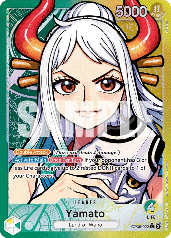 One Piece Card Game: Yamato (Alternate Art) card image