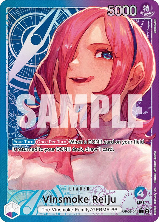 One Piece Card Game: Vinsmoke Reiju (042) (Alternate Art) card image