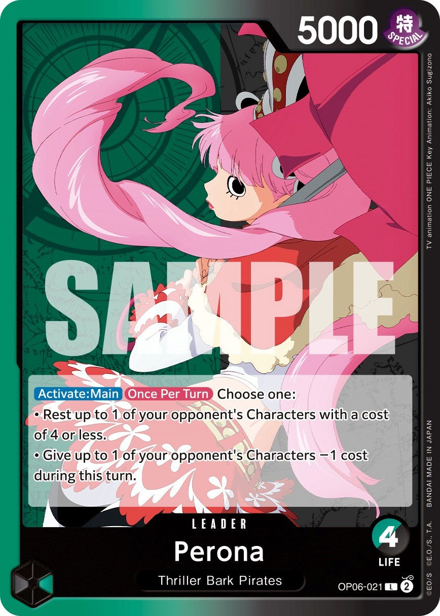 One Piece Card Game: Perona (021) card image