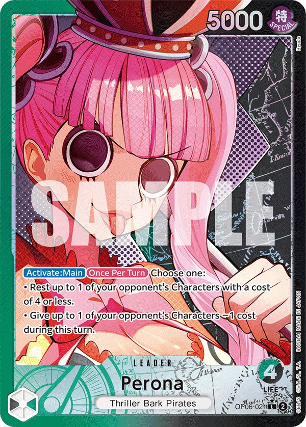 One Piece Card Game: Perona (021) (Alternate Art) card image