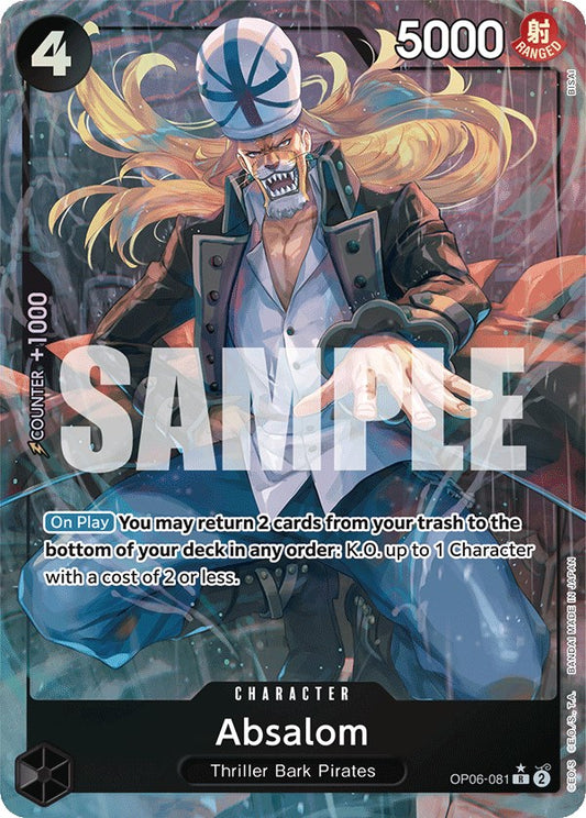 One Piece Card Game: Absalom (Alternate Art) card image