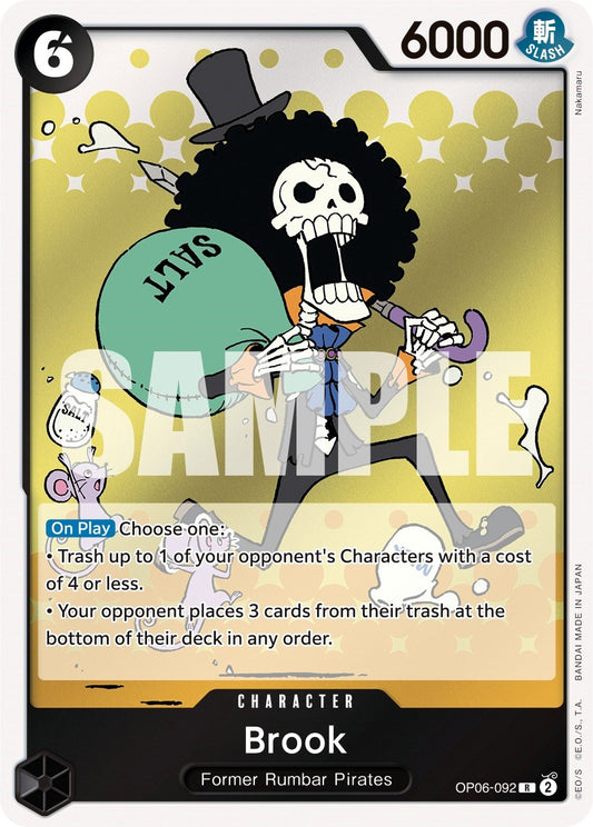 One Piece Card Game: Brook card image