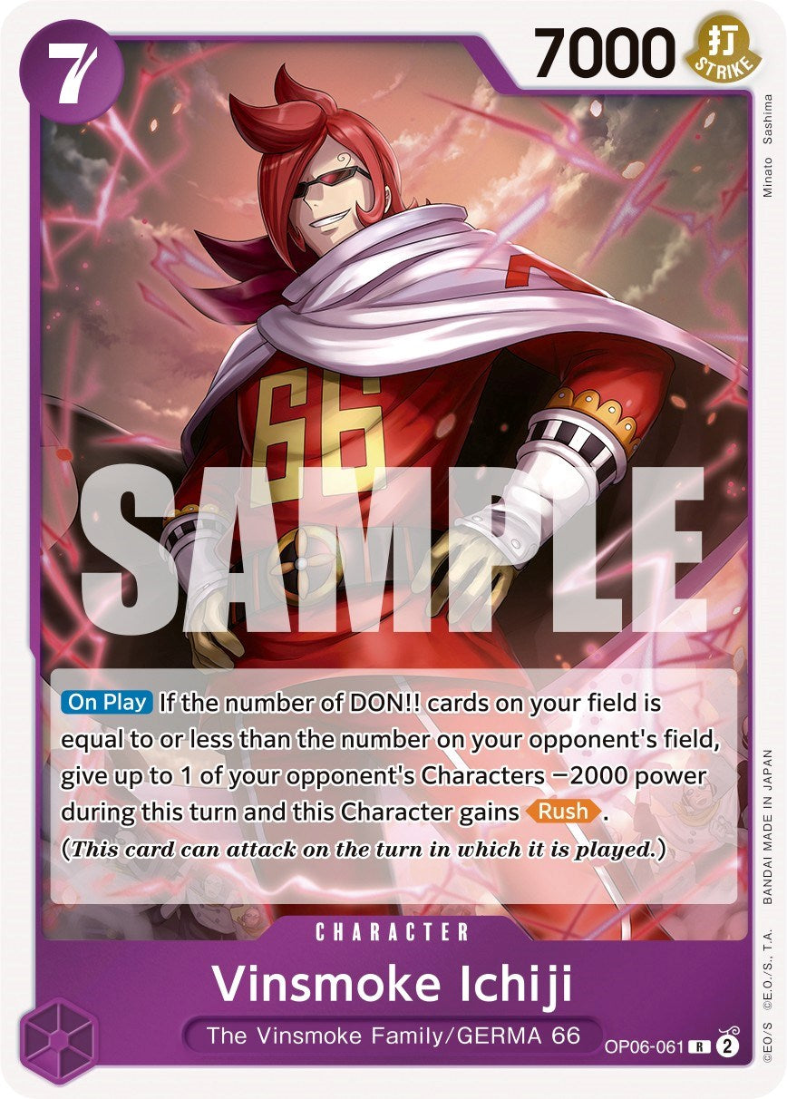 One Piece Card Game: Vinsmoke Ichiji (061) card image