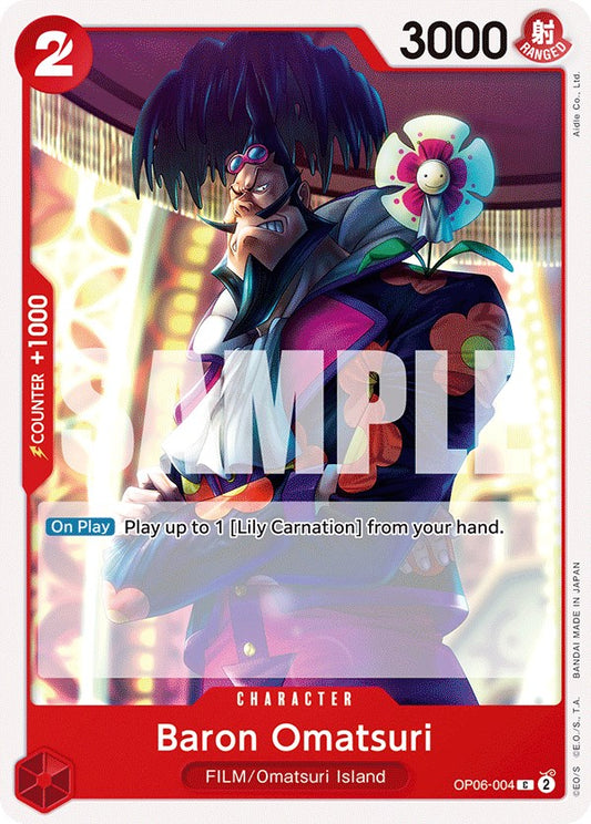 One Piece Card Game: Baron Omatsuri card image