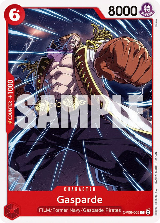 One Piece Card Game: Gasparde card image