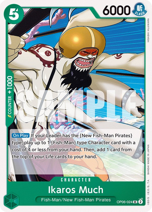 One Piece Card Game: Ikaros Much card image