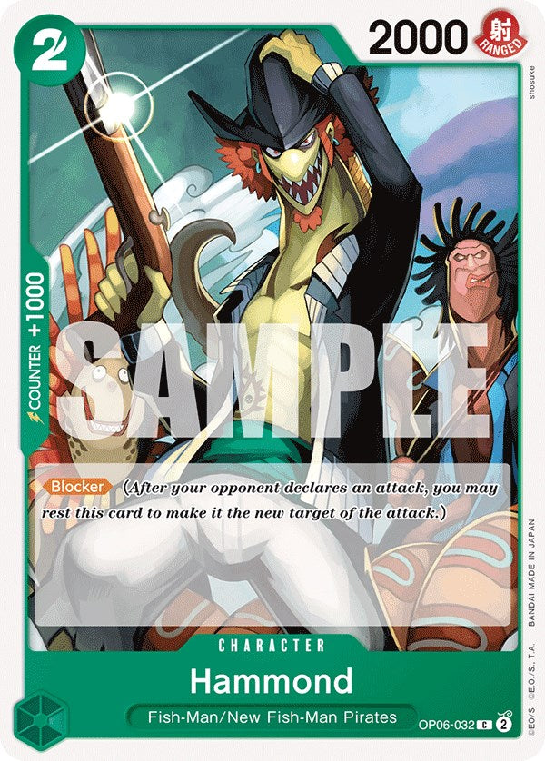 One Piece Card Game: Hammond card image