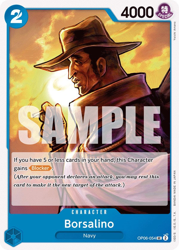 One Piece Card Game: Borsalino card image