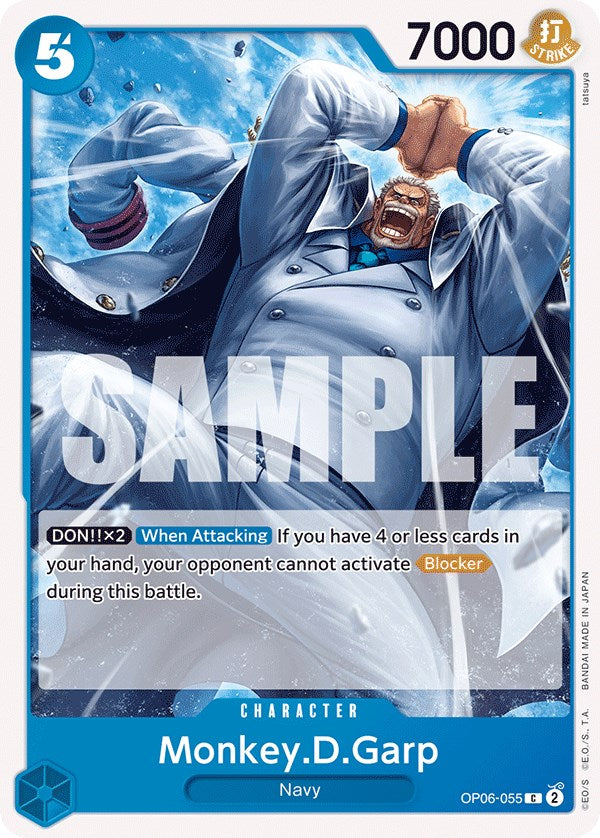 One Piece Card Game: Monkey.D.Garp card image