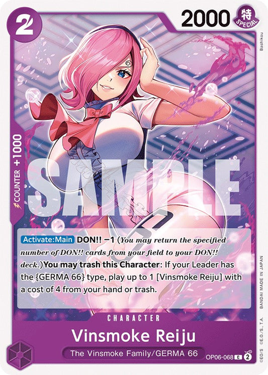 One Piece Card Game: Vinsmoke Reiju (068) card image