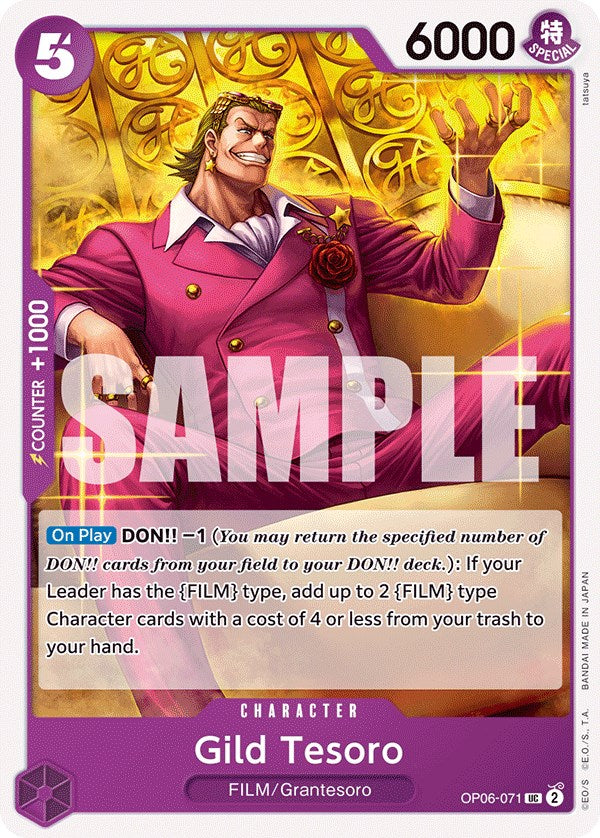 One Piece Card Game: Gild Tesoro card image