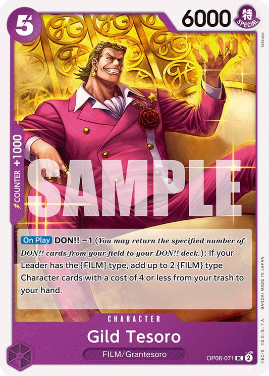 One Piece Card Game: Gild Tesoro card image