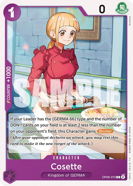 One Piece Card Game: Cosette card image