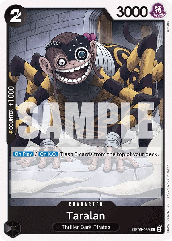 One Piece Card Game: Taralan card image