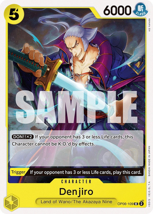 One Piece Card Game: Denjiro card image