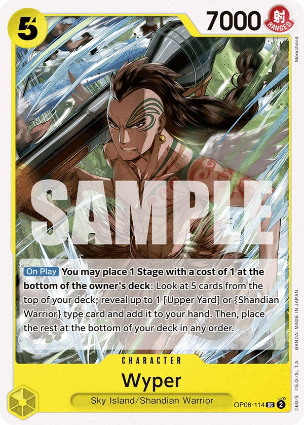 One Piece Card Game: Wyper card image