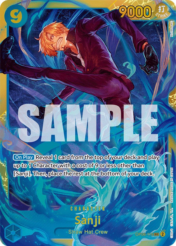 One Piece Card Game: Sanji card image